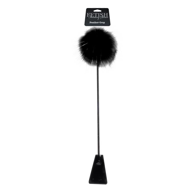 Fetish Fantasy Limited Edition Fusta Doble con Plumas Color Negro