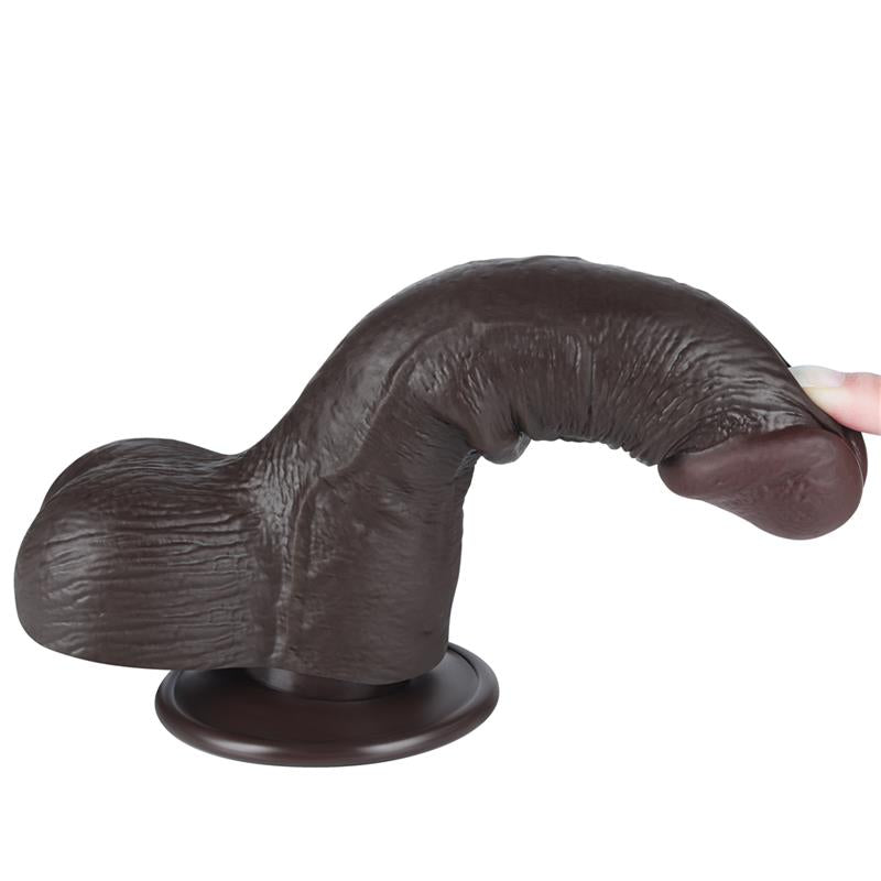 Dildo Dual Layer Piel Deslizante 75