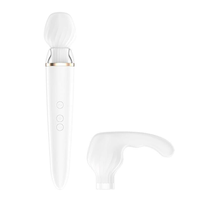 Masajeador Double Wand er con APP Blanco