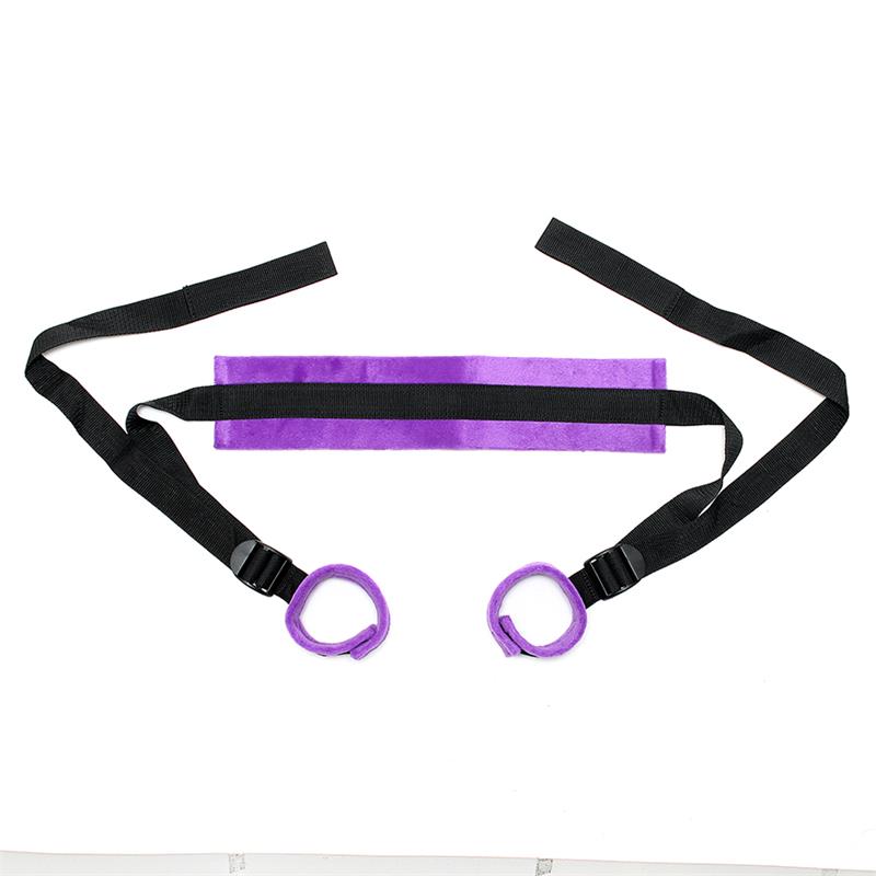 Rimba Bondage Play Set de Ataduras Ajustables Color Purpura