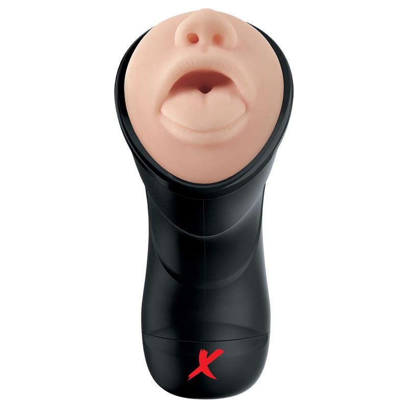 PDX Elite Masturbador Vibrador Deep Throat