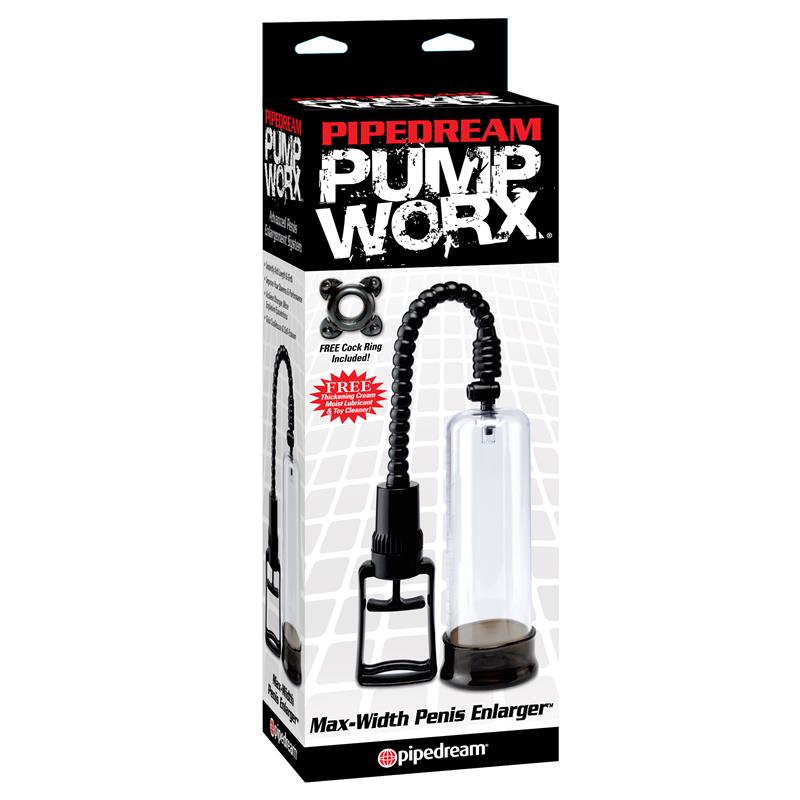 Pump Worx Alargador de Pene Max Width Color Negro