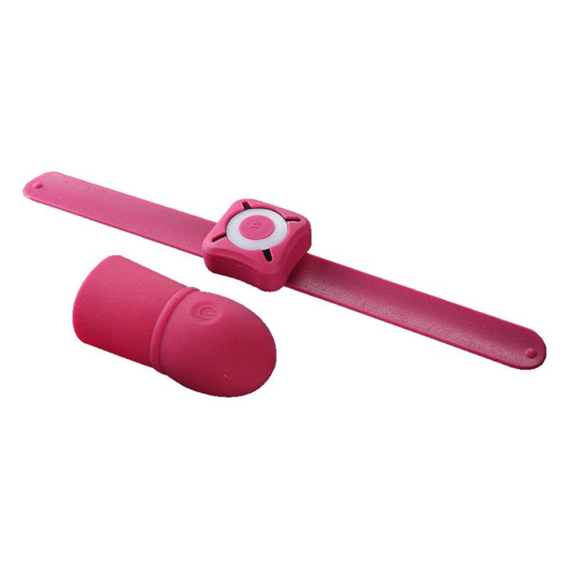 Super Striker Funda para el Pene con Vibracion Rosa