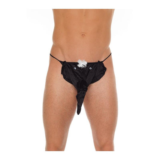 Tanga Elefante Negro Talla unica