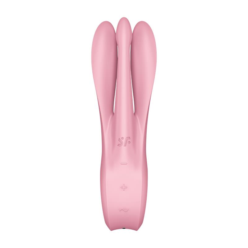 Vibrador Threesome 1 Rosa