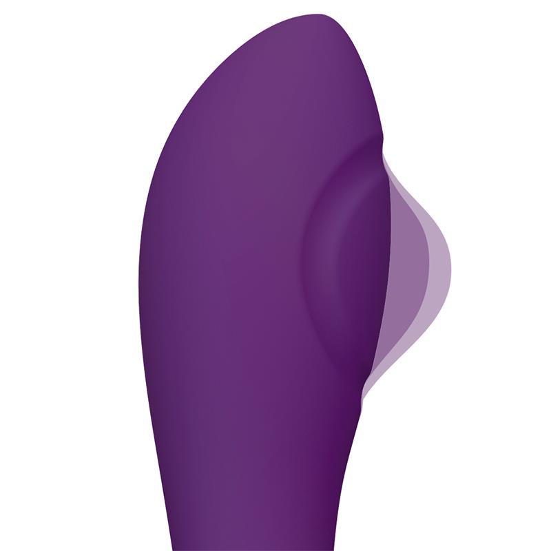 No Nine Vibrador Punto G Funcion de Pulsacion USB Magnetico Silicona