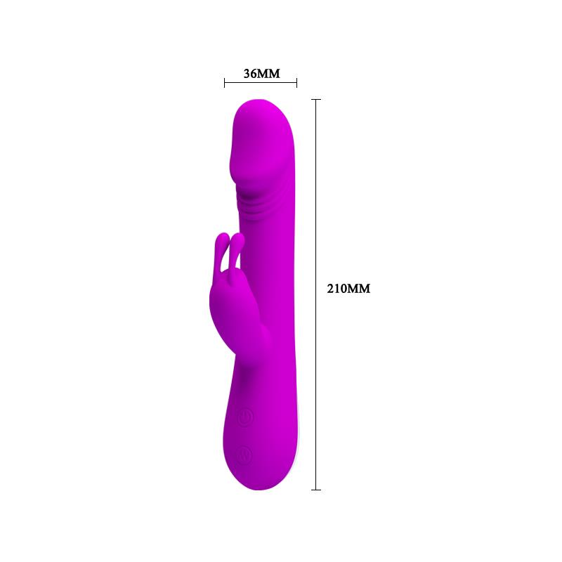 Pretty Love Vibrador Robert Color Purpura