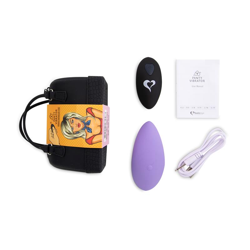 Panty Estimulador de Braguita con Control Remoto Purpura