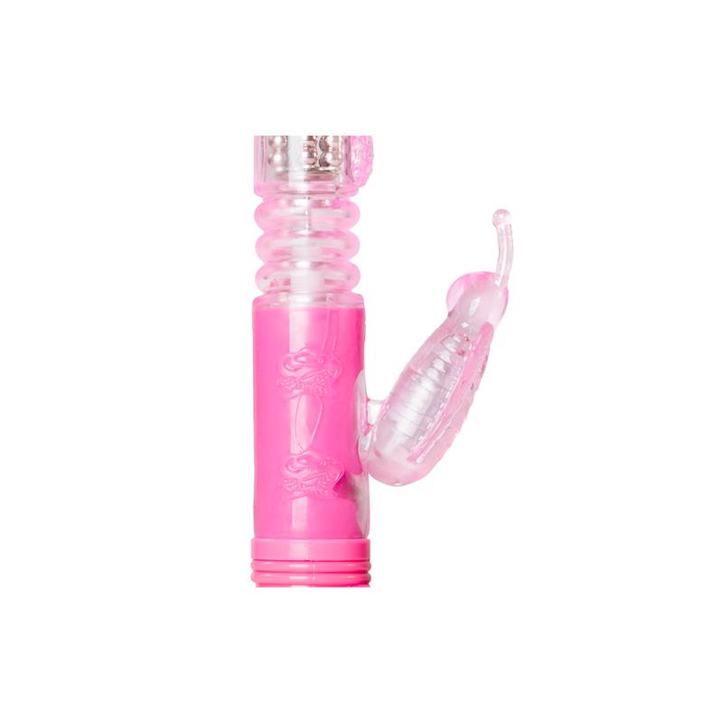 Vibrador de Conejito Mariposa Rosa