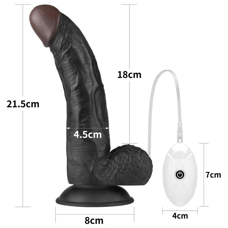 Arnes Ajustable con Dildo 85 10 Funciones