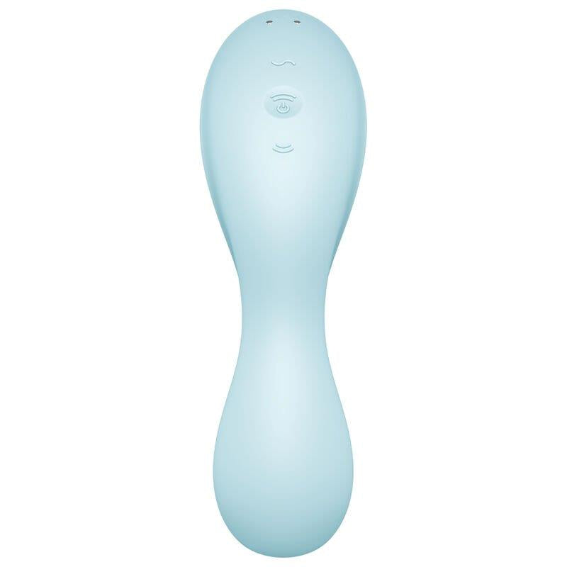 Curvy Trinity 5 con APP Satisfyer Connect Azul