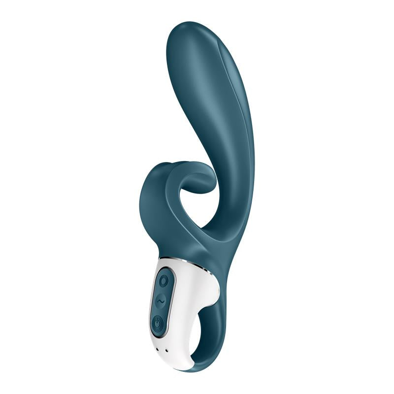 Vibrador Hug Me con APP Satisfyer Connect Grayblue