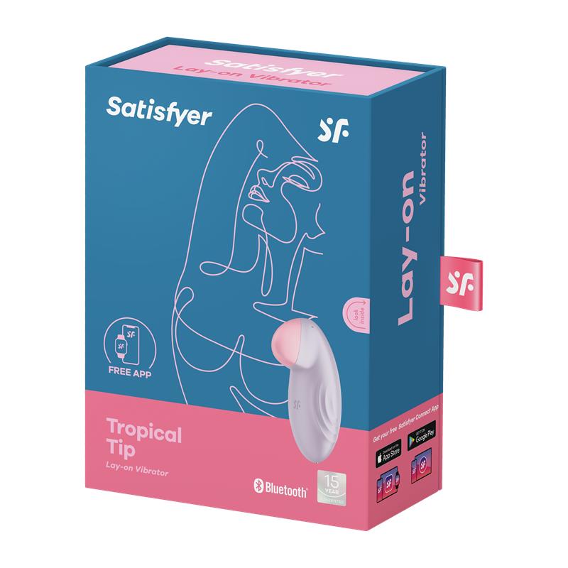 Tropical Tip con APP Satisfyer Connect Lila