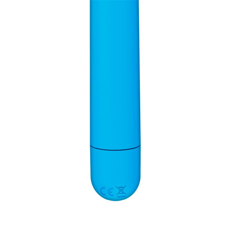 Bluesky Vibrador 10 Funciones 185 cm USB Azul Mate