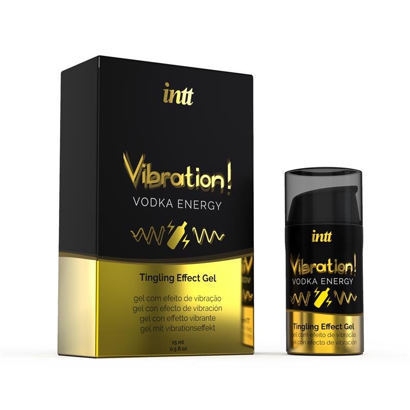 Vibrador Liquido Efecto Calor Aroma Vodka 15 ml