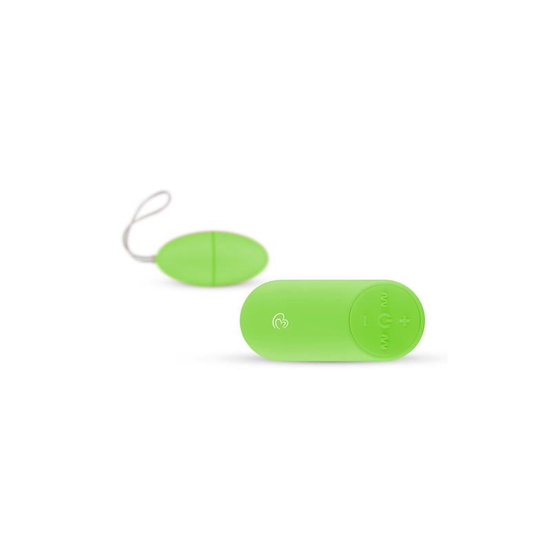 Huevo Vibrador Control Remoto Verde