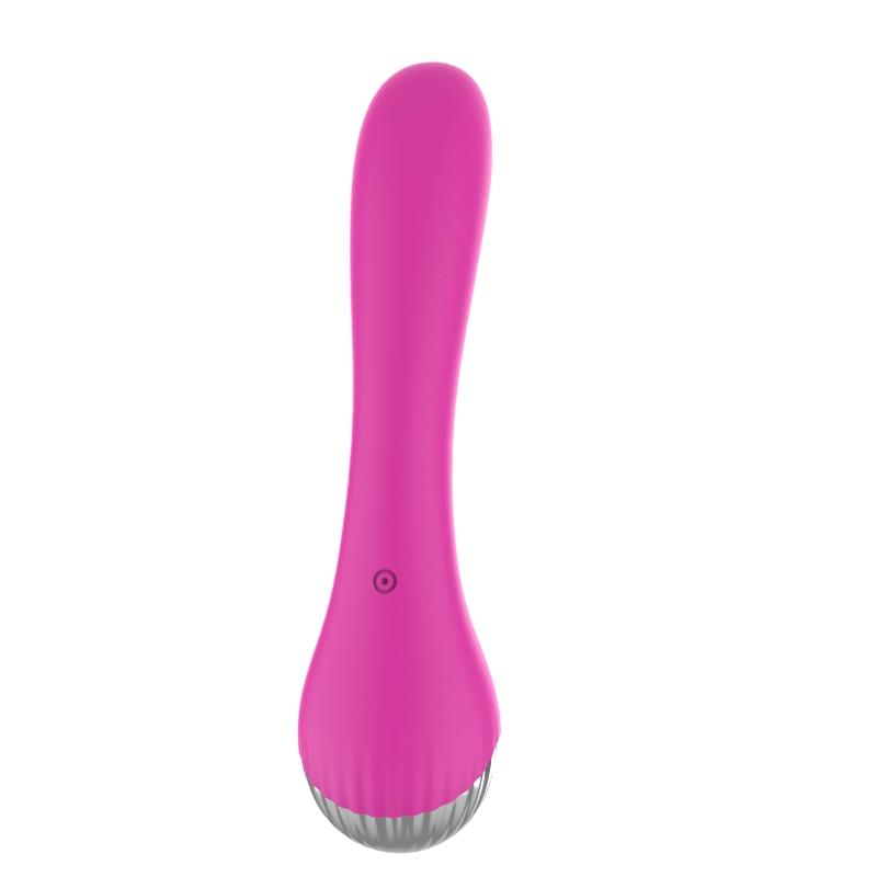 Vibrador 6 Funciones USB Rosa