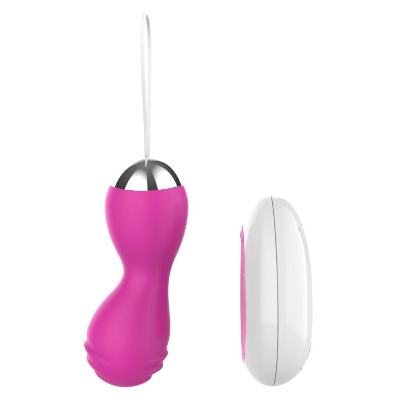 Huevo Vibrador con Control Remoto USB Rosa