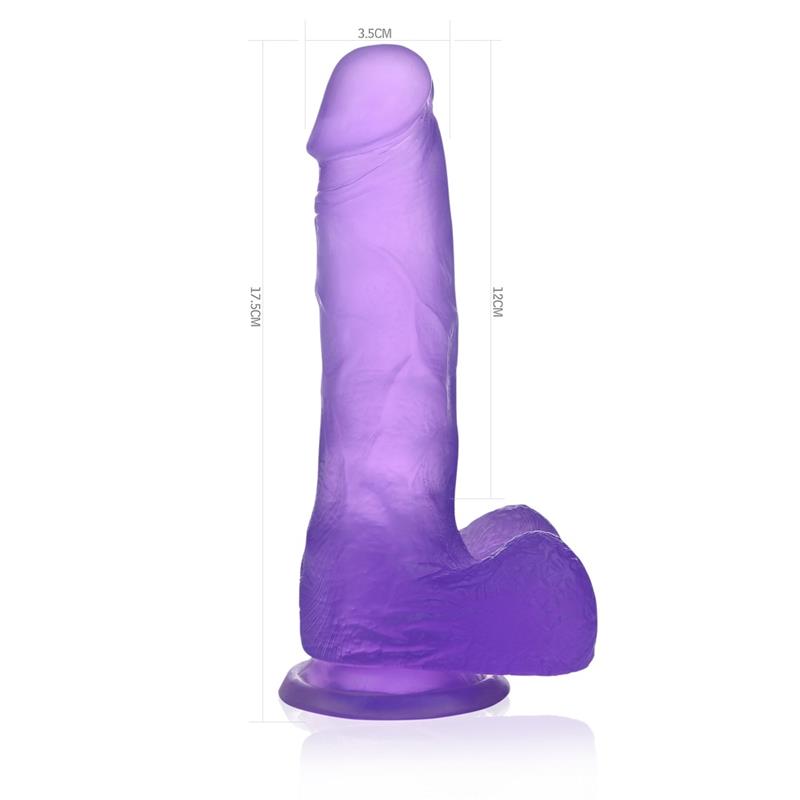 Dildo Jelly Studs 7 Purpura