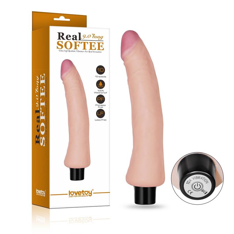 Vibrador Real Softee 9 Natural