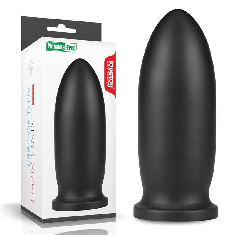 Dildo King Sized Anal Bomber 9 Negro