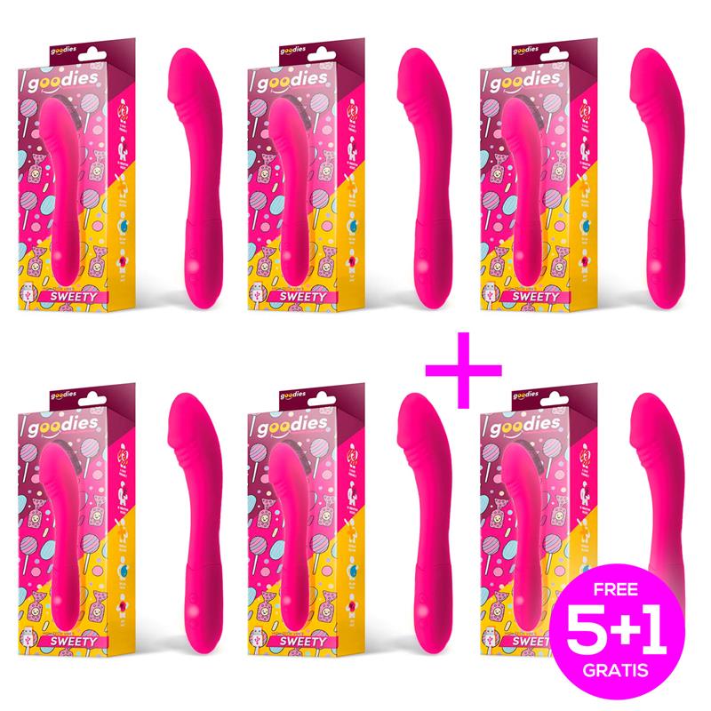 Pack 51 Sweety Vibrador Punto G USB Silicona