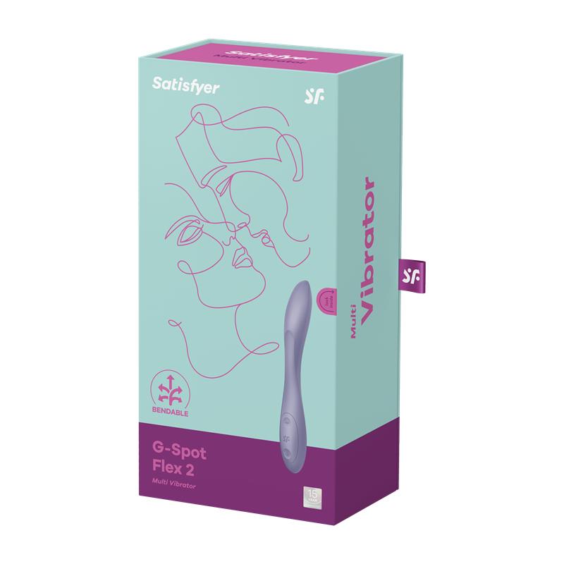 Vibrador G Spot Flex 2 Dark Violet