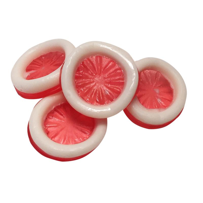 Condones de Gominola Fresa y Crema