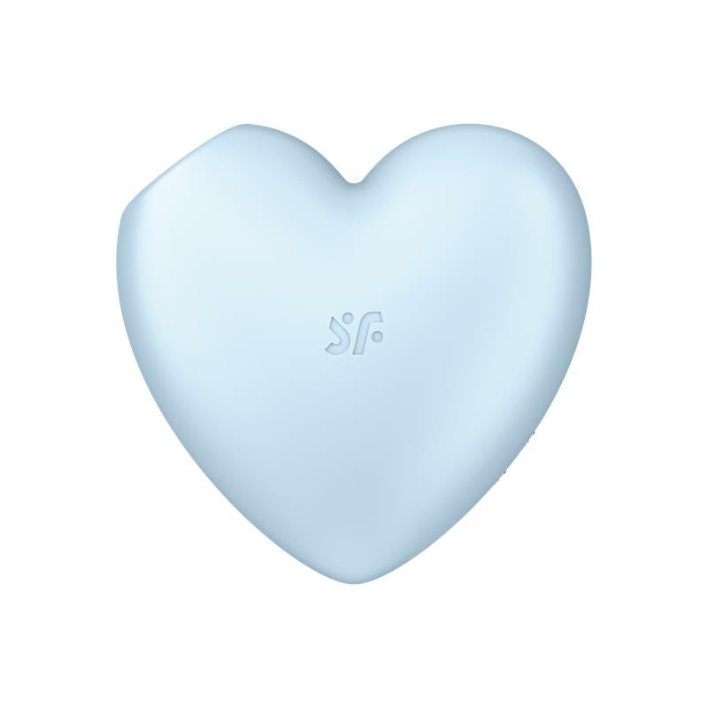 Cutie Heart Succionador de Clitoris y Vibracion Azul