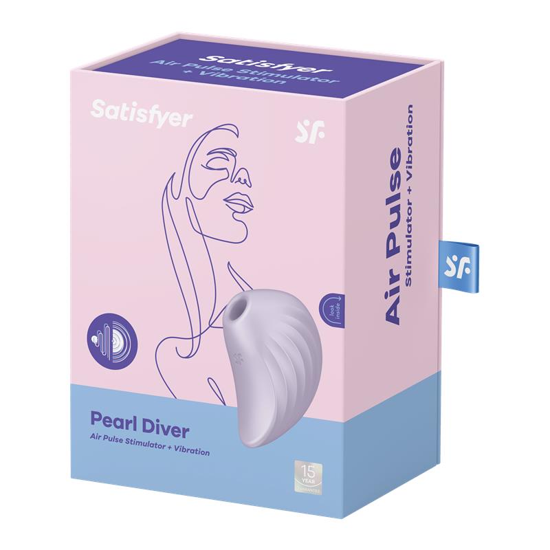 Succionador de Clitoris Pearl Driver Violet