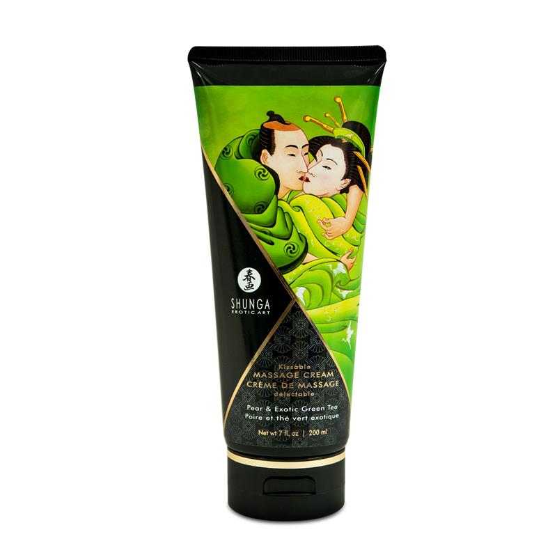 Shunga Crema de Masaje Aroma Te Verde