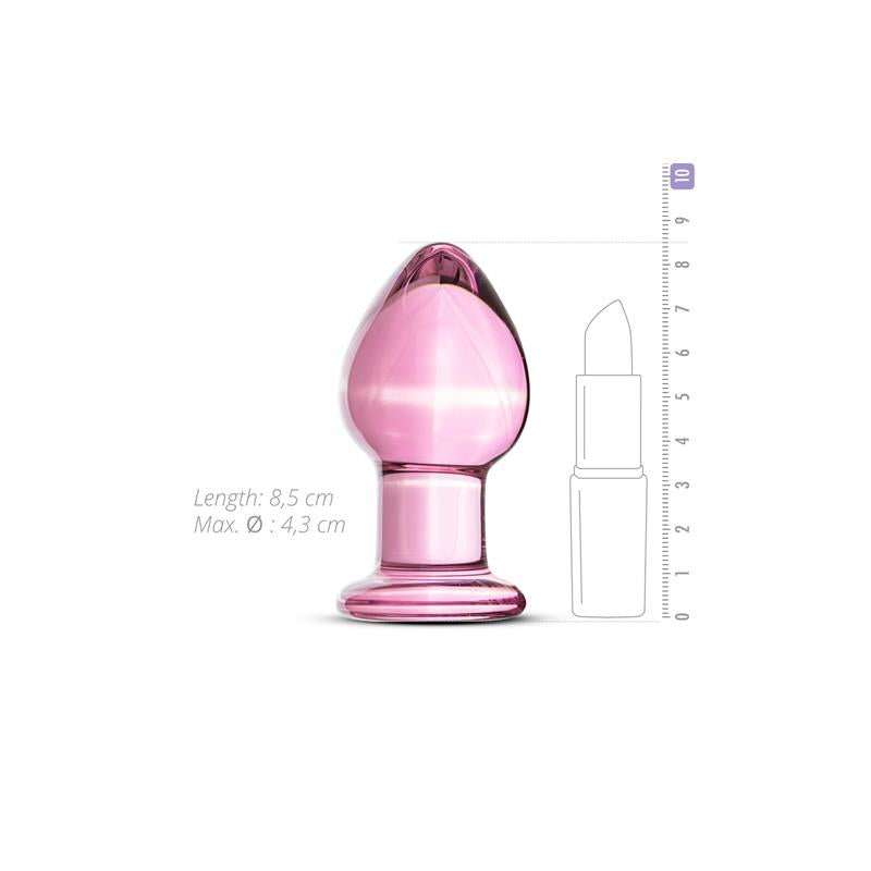 Plug anal Cristal Rosa