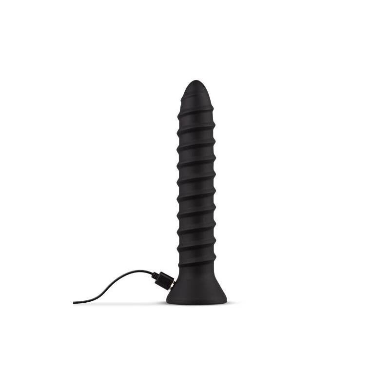 Plug Anal Estilo Tornillo con Vibracion Grande