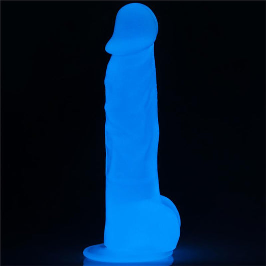 Dildo 85 Lumino Luz Azul