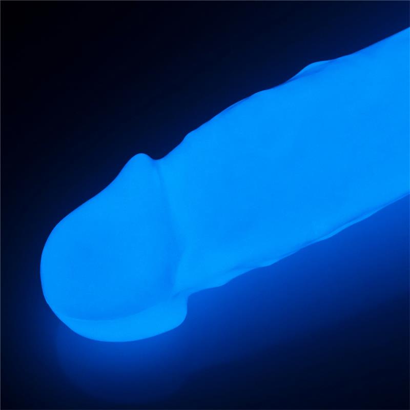 Dildo 85 Lumino Luz Azul