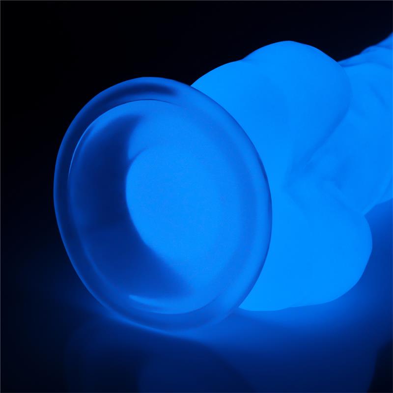 Dildo 85 Lumino Luz Azul