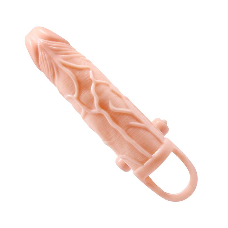 Brave Man Funda para el Pene con Vibracion 5cm