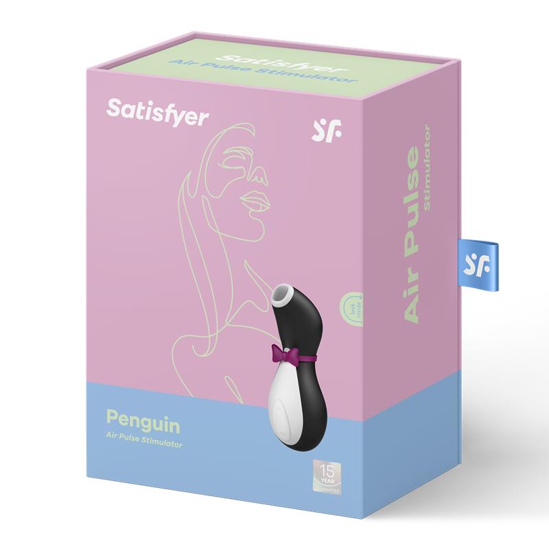 Satisfyer Succionador de Clitoris Pro Penguin Next Gen Nego Blanco