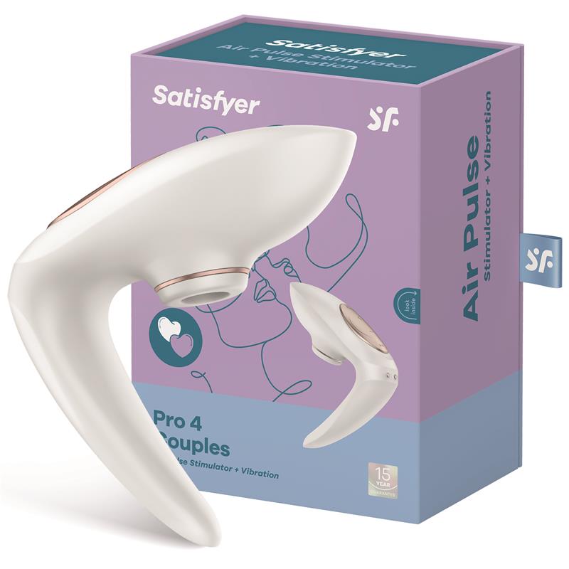 Satisfyer Succionador de Clitoris Pro 4 Couples