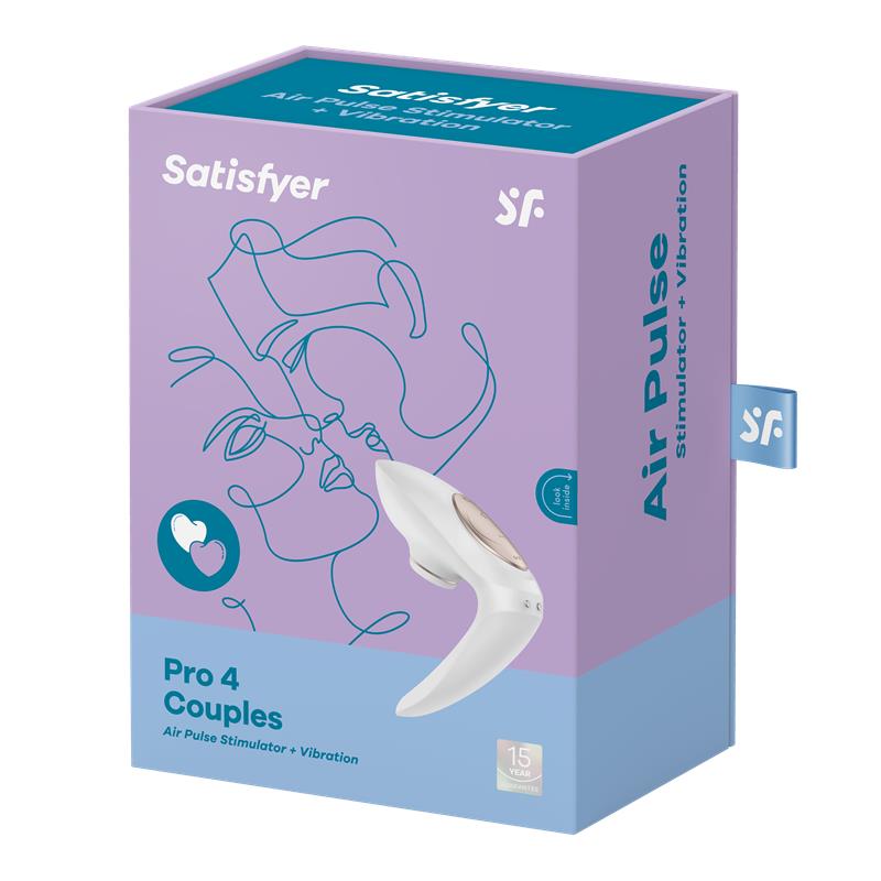 Satisfyer Succionador de Clitoris Pro 4 Couples