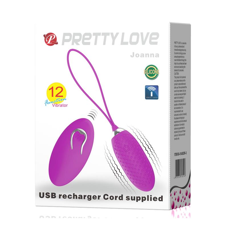 Huevo Vibrador Joanna USB Purpura