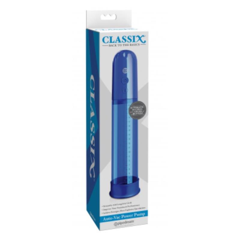 Bomba para el Pene Auto Vac Power Azul