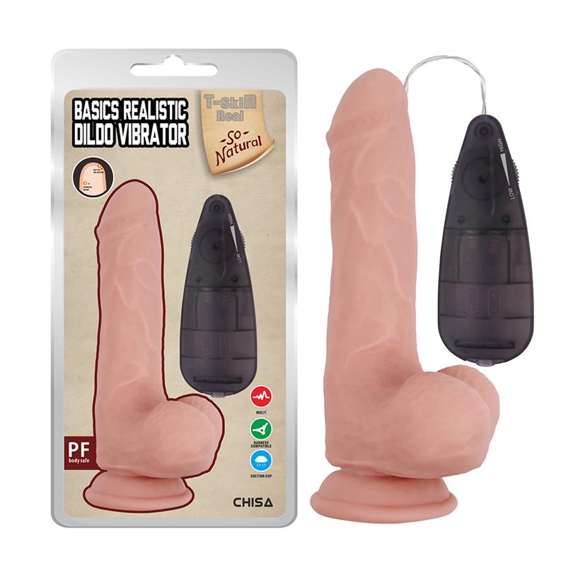 Dildo Vibrador Realista Basics Realistic 78