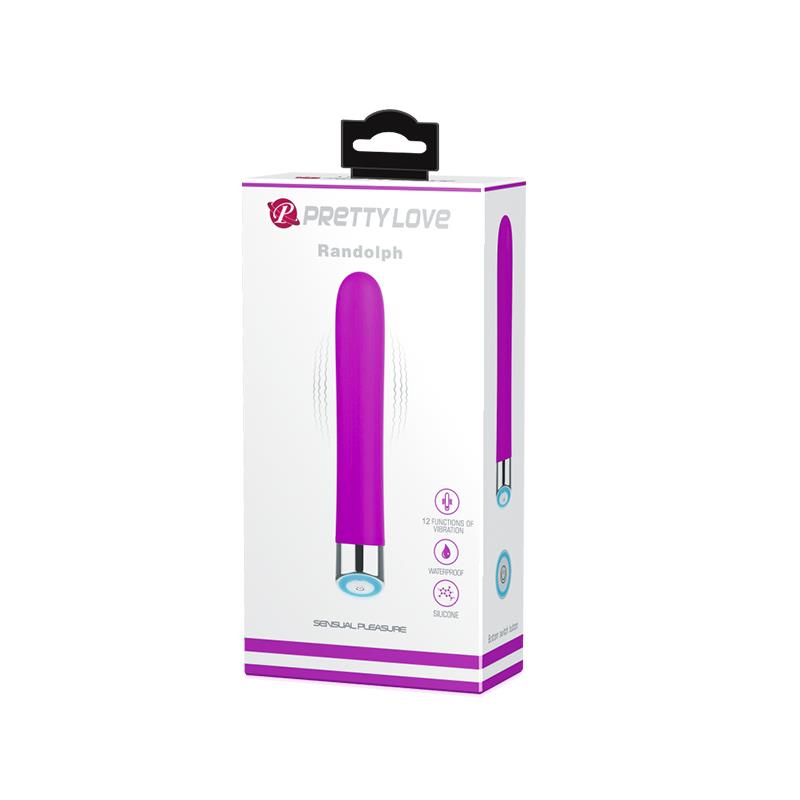 Vibrador Randolph Silicona Purpura