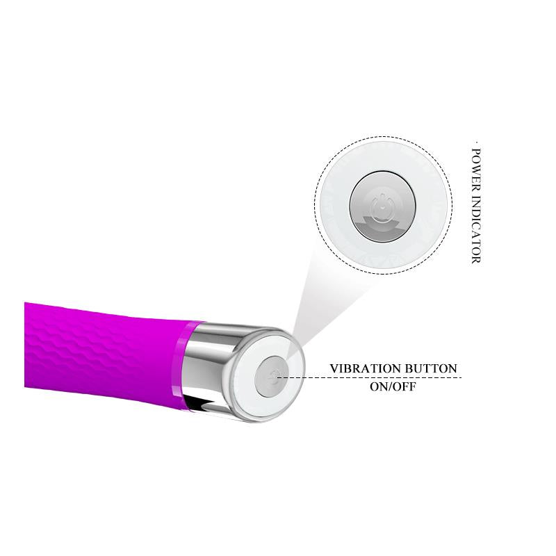 Vibrador Sebastian Silicona Purpura