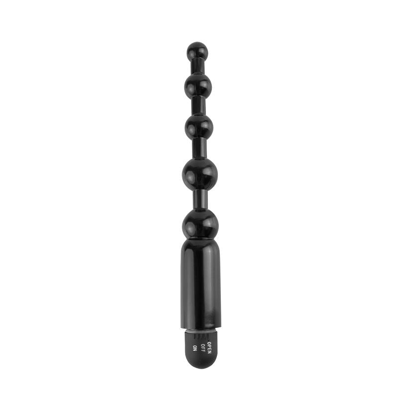 Cadena Anal Power Beads para Principiantes Color Negro