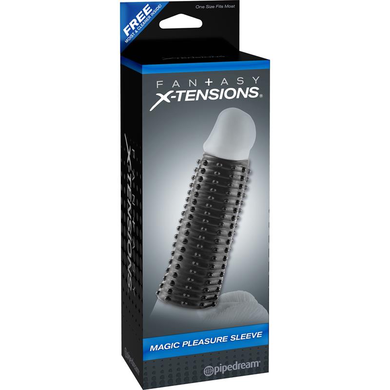 Fantasy X tensions Funda de Pene Placer Magico Color Negro