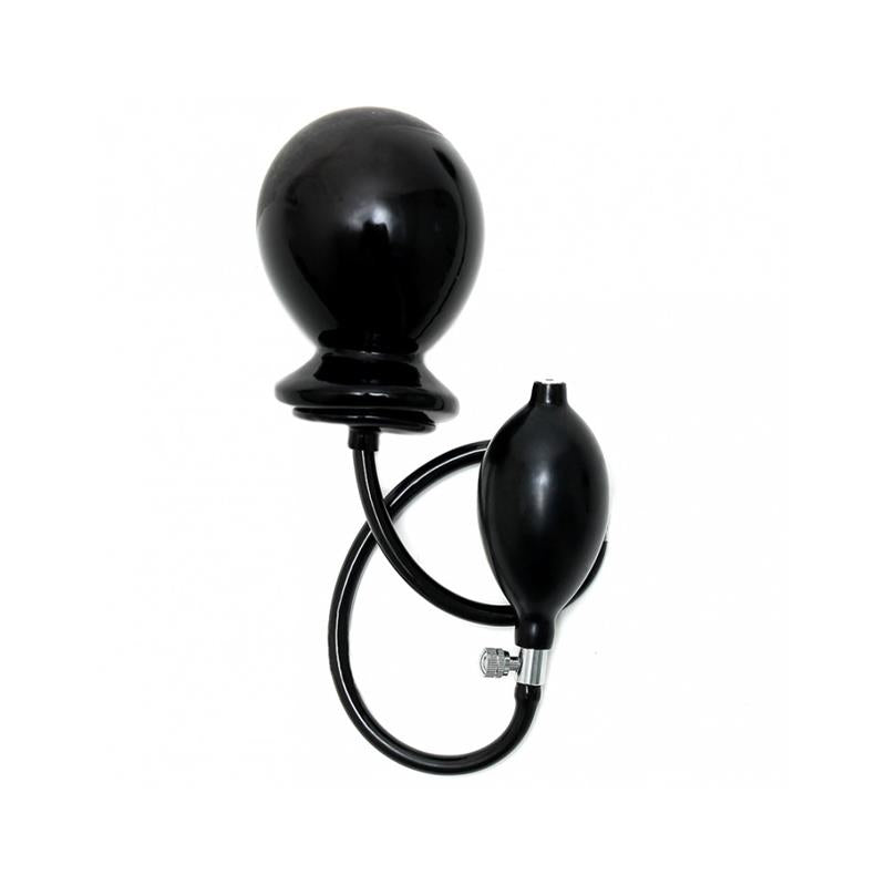 Plug Inflable Negro Latex