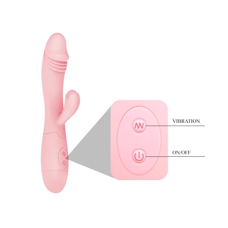 Vibrador Snappy Recargable Color Natural