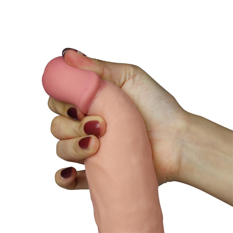 Dildo The Ultra Soft Dude con Vibracion 75 Natural